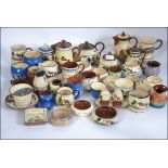 A good collection of Torquay ware dating from the earlier part of the 20th century to include
