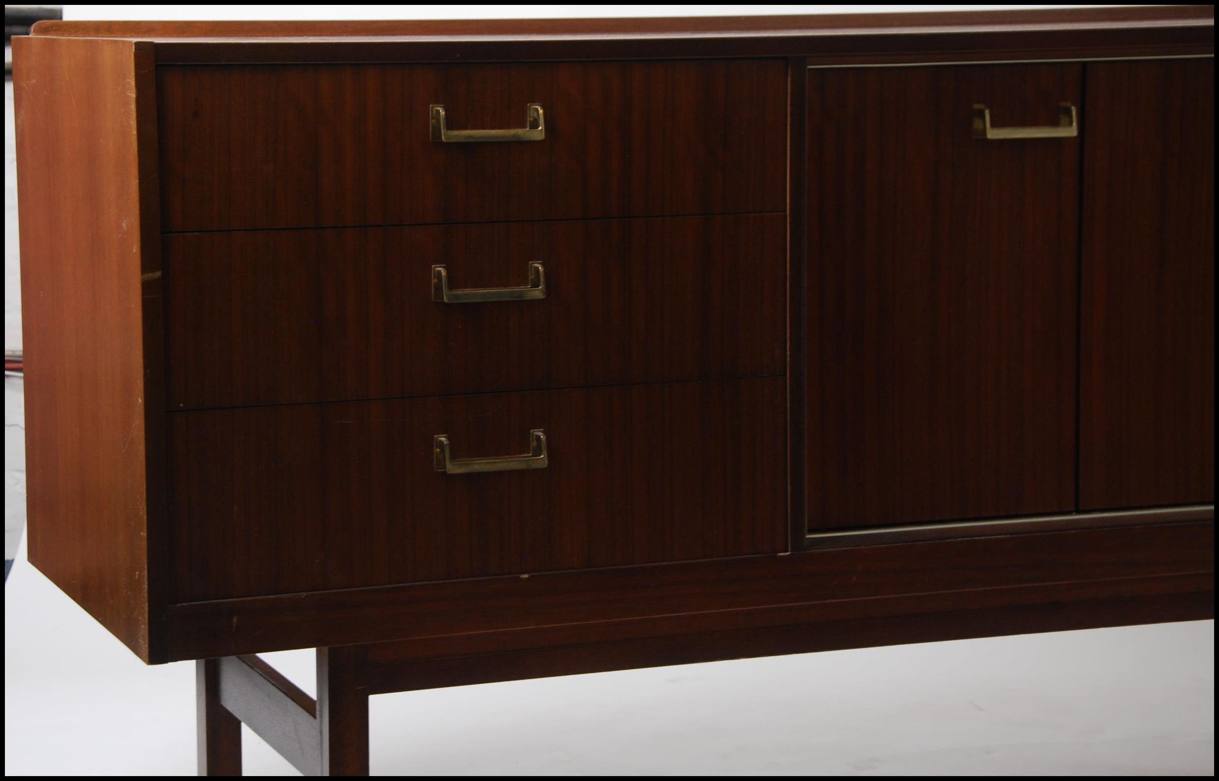 A 1970's low and long teak wood sideboard by G-Plan. - Image 3 of 7