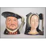 A Royal Doulton toby jugs of Henry VII D