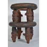 An African Tribal Bamileke pot stand and