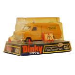 DINKY: An original vintage Dinky diecast model 416 Ford Transit Motorway Services van.