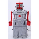 ROBERT THE ROBOT: An original vintage 1960's Ideal Co. made ' Robert The Robot ' plastic toy.