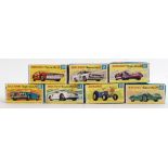 MATCHBOX: A collection of 7x vintage Matchbox Superfast (one standard Matchbox) diecast models to