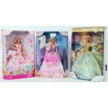 BARBIE: A collection of three special edition Barbie dolls, by Mattel, to include; Princess Dream,