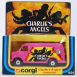 CORGI: An original vintage Corgi diecast model No. 434 Charlie's Angels Custom Van.