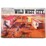 TIMPO: An original vintage Timpo ' Wild West City ' playset.