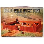 TIMPO: An original vintage Timpo ' Wild West Fort ' playset.