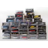 JAMES BOND: A collection of 36x Eaglemoss James Bond diecast model cars, some with diorama bases.