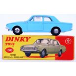 DINKY: An original vintage Dinky Toys diecast model 130 Ford Consul Corsair.