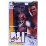 MUHAMMAD ALI: An original 18" talking / sound effects display action figure of Muhammad Ali ' 1964