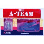 THE A TEAM: A Corgi boxed diecast model A Team van with Mr T scale figure.