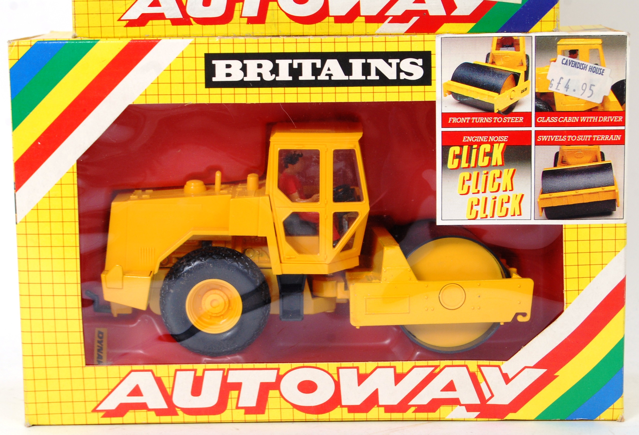 BRITAINS: 2x original vintage Britains Autoway diecast model sets; - Image 2 of 3