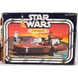 STAR WARS: An original vintage Kenner made Star Wars ' Landspeeder ' action figure playset vehicle.