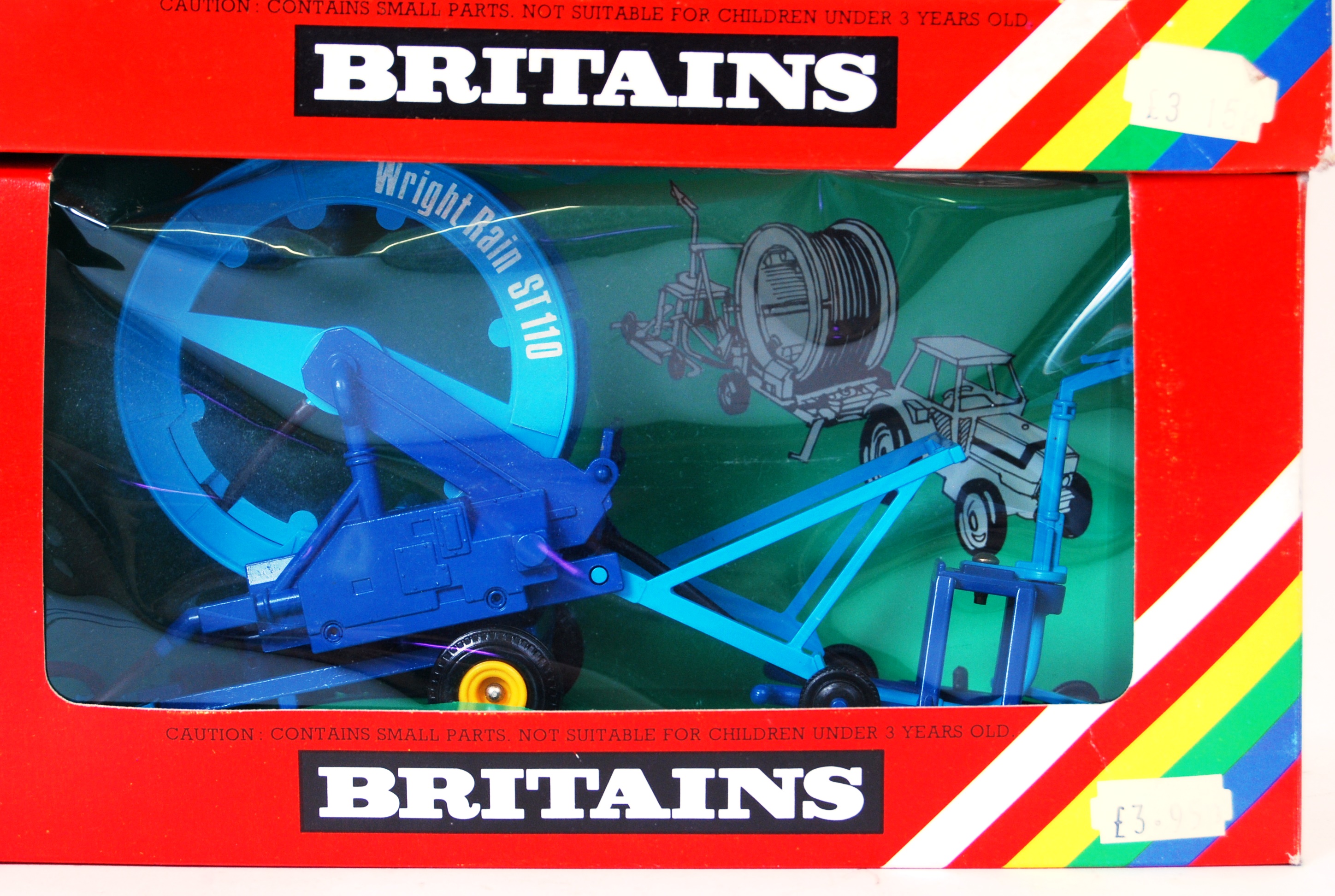 BRITAINS: 2x Britains farm related diecast models - 9578 Loader Wagon and 9547 Hose Drum Irrigator. - Image 2 of 4
