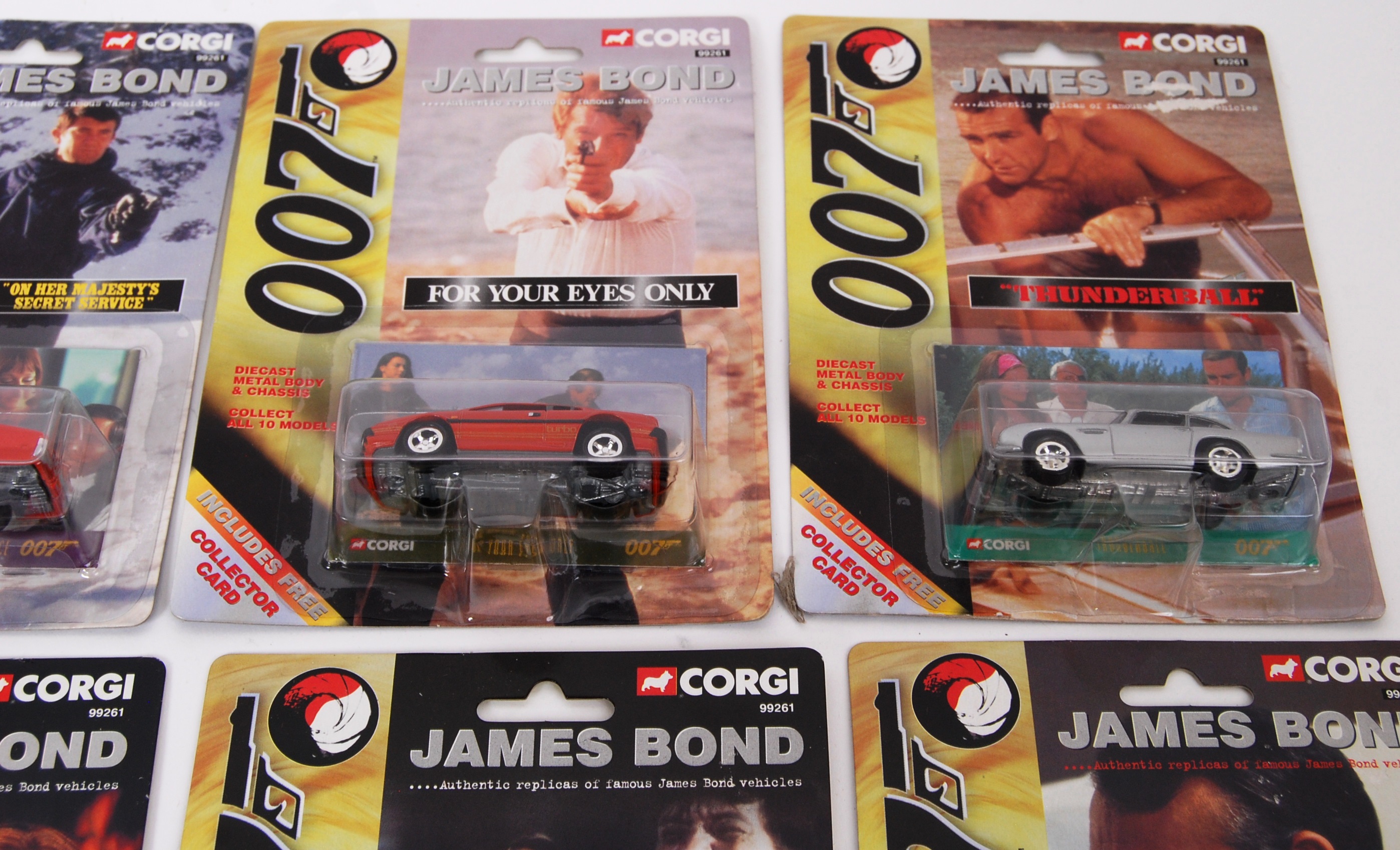 JAMES BOND: A collection of 11x assorted James Bond Corgi 1:43 scale diecast models. - Image 3 of 4