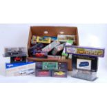 DIECAST: A good box of assorted boxed diecast to include Shell Collection, Corgi, Batman,