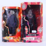 DOCTOR WHO: 2x Doctor Who Character Toys 12" size action figures.