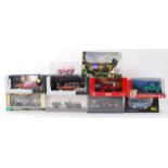JEEP DIECAST: A good collection of 10x assorted Jeep related precision diecast models.