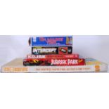 BOARD GAMES: A good collection of assorted vintage board games to include Ideal 'Up Against Time,