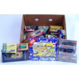 DIECAST: A good box of assorted boxed diecast to include Corgi, Matchbox Models Of Yesteryear,