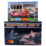 SCALEXTRIC: An original vintage Scalextric set 200 - complete with both cars, in the original box.