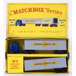 MATCHBOX: An original vintage Matchbox Lesney diecast model Major Pack M-9 Inter-State Double