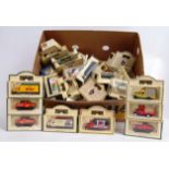 LLEDO: A collection of 50x Lledo diecast model Days Gone (and other) promotional trucks / wagons