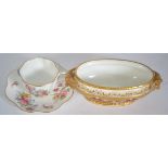 A 19th century Coalport cup and saucer t