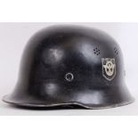 THIRD REICH POLICE HELMET