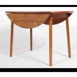 A vintage retro mid 20th century drop leaf Dinette kitchen dining table,