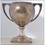 A silver hallmarked trophy for ' Venners Singles Tennis Challenge Cup ' The trophy marked for