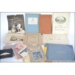 A collection of ephemera to include a good book of Photographs of Bristol,