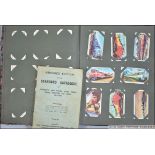 A collection of cigarette cards to include many loose sets not in albums together with an album