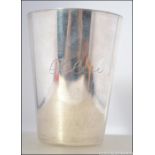 A silver 835 marked beaker of conical form by Wilkens 8023. Marked 835 with the date 3.3.