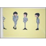 Beatles Cartoon Cel.