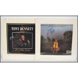 A Willy Russell & Barbara Dickson signed Blood Brothers Album together with a Tony Bennett signed