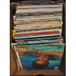 A large collection of LP's records to include U2, Michael Jackson,