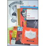 Frank Ifield and Everly Brothers Memorabilia autograph etc Various items of Frank Ifield including