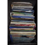 A large collection of vinyl long play LP albums dating from the 1960's through to the 1980's to