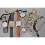 A collection of vintage 20th century Ladies and Gents watches to include Smiths Empire, Kudu,