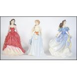 A group of three Royal Doulton Bone China figures to include ' Special Occasion ' HN 4100,