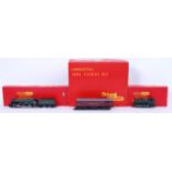 THREE HORNBY RAILWAY TRAINS