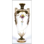 A 19th century Royal Worcester twin hand
