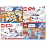 LEGO STAR WARS: A collection of 4x sealed Lego Star Wars sets; 7913, 8083, 8084 and 7914.