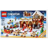 LEGO CREATOR: A Lego Creator 10245 set 'Santa's Workshop'. Factory sealed, unopened, original box.