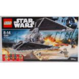 LEGO STAR WARS: A Lego Star Wars 75154 TIE Striker set. As new, sealed.