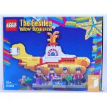 LEGO BEATLES: A Lego Ideas The Beatles Yellow Submarine set 21306. Factory sealed, as new.