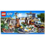 LEGO CITY: A Lego City set 60069 ' Swamp Police Station ' set. Factory sealed, unused.