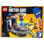 LEGO IDEAS: A Lego Ideas Doctor Who set 21304 'The Tardis'.