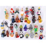 LEGO MINIFIGURES: A collection of 30x assorted Lego minifigures to include Series 14, Mascots,